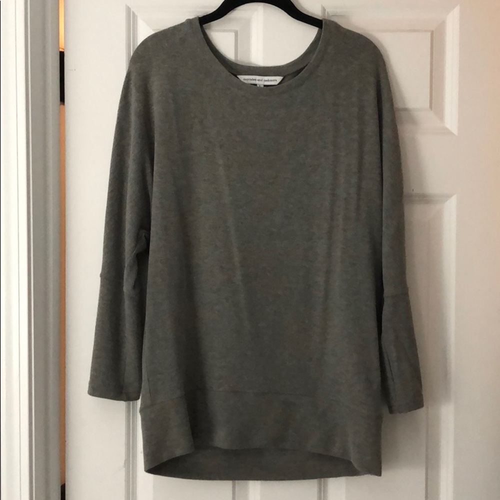 Cupcakes and Cashmere Ballet Scoop Neck Sweatshirt